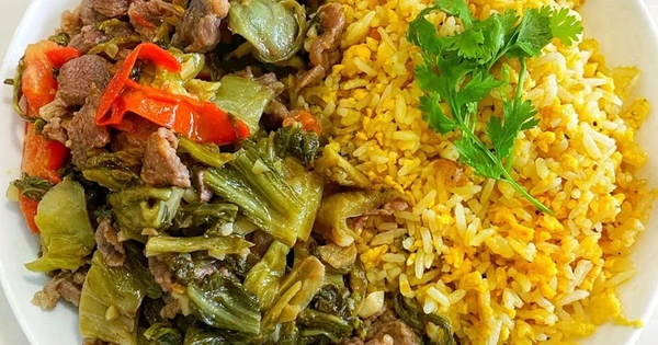 Cơm Rang Dưa Bò