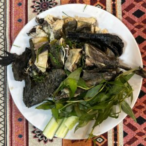 Gà Đen Nướng Mắc Khén