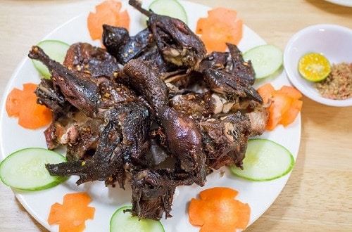 Gà Đen Nướng Mật Ong