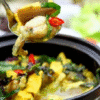 Lẩu Ếch Om Chuối Đậu