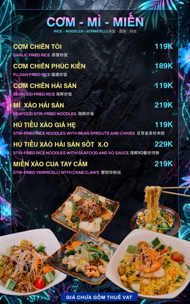 Menu Thực Đơn 303 Garden Station Phạm Văn Đồng (15)