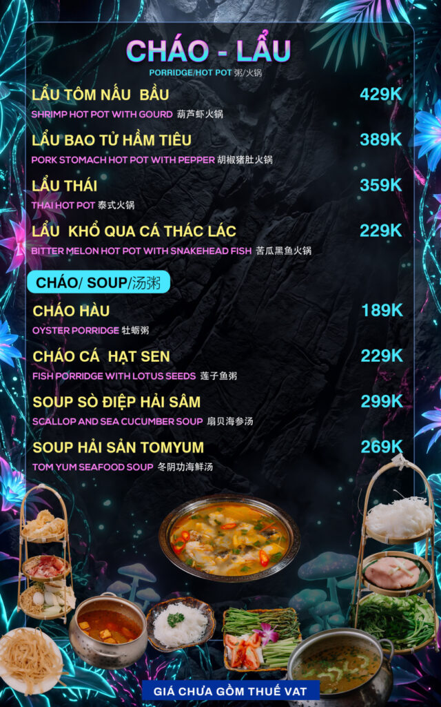 Menu Thực Đơn 303 Garden Station Phạm Văn Đồng (16)