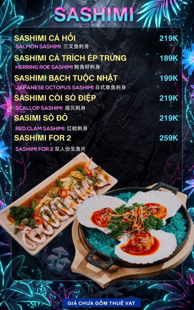 Menu Thực Đơn 303 Garden Station Phạm Văn Đồng (5)