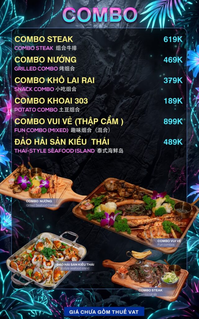 Menu Thực Đơn 303 Garden Station Phạm Văn Đồng (6)