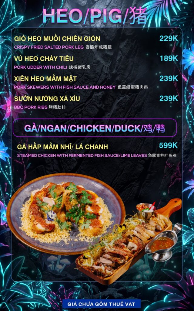 Menu Thực Đơn 303 Garden Station Phạm Văn Đồng (8)