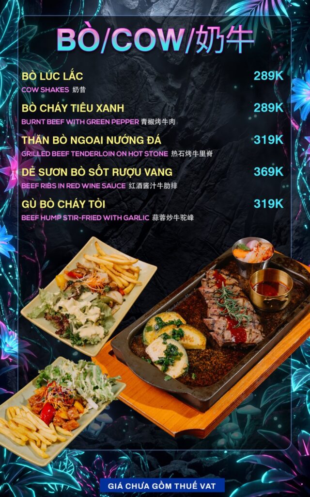 Menu Thực Đơn 303 Garden Station Phạm Văn Đồng (9)