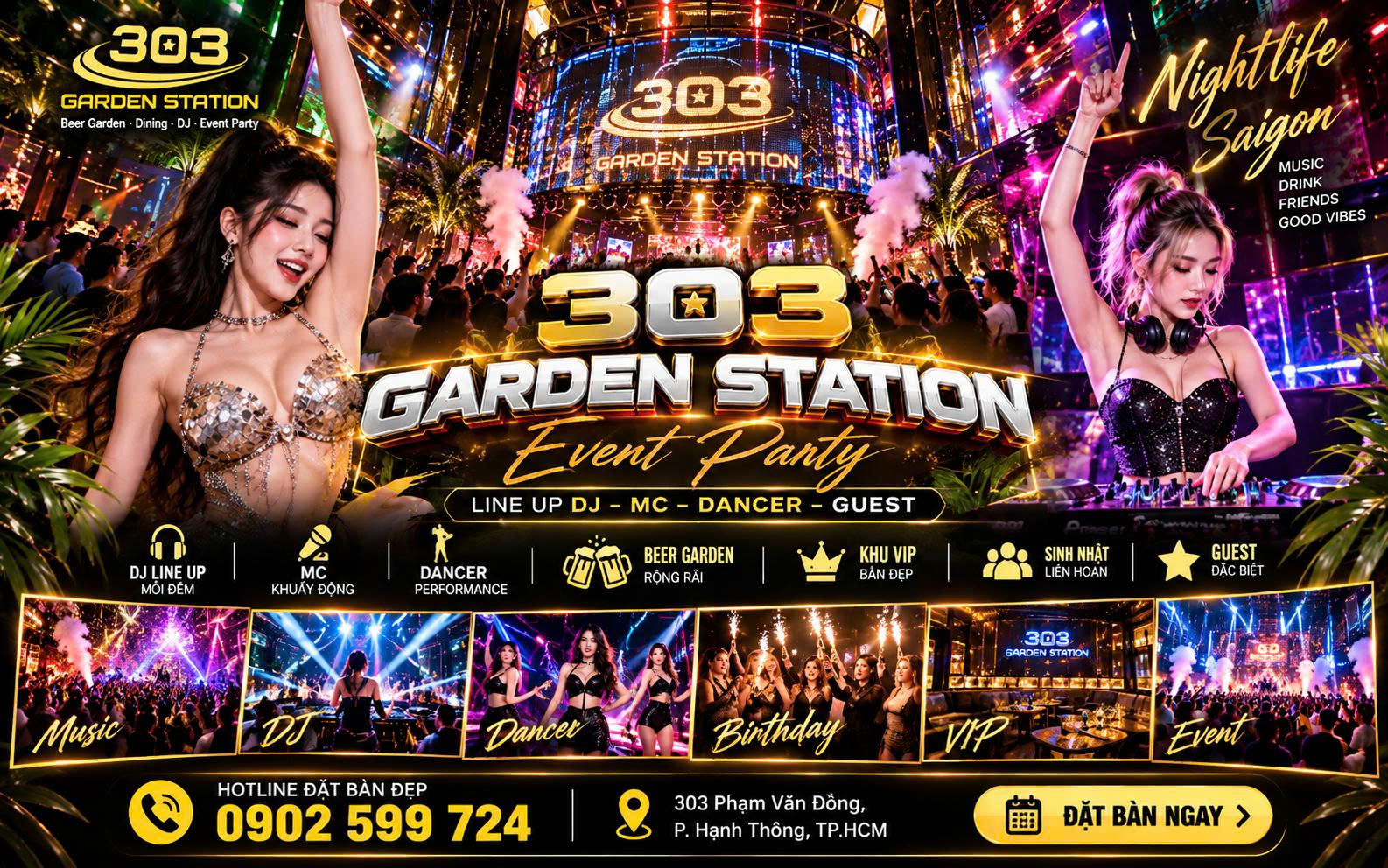 Banner Sự Kiện 303 Garden Station